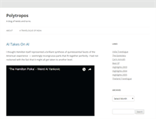 Tablet Screenshot of polytropos.org